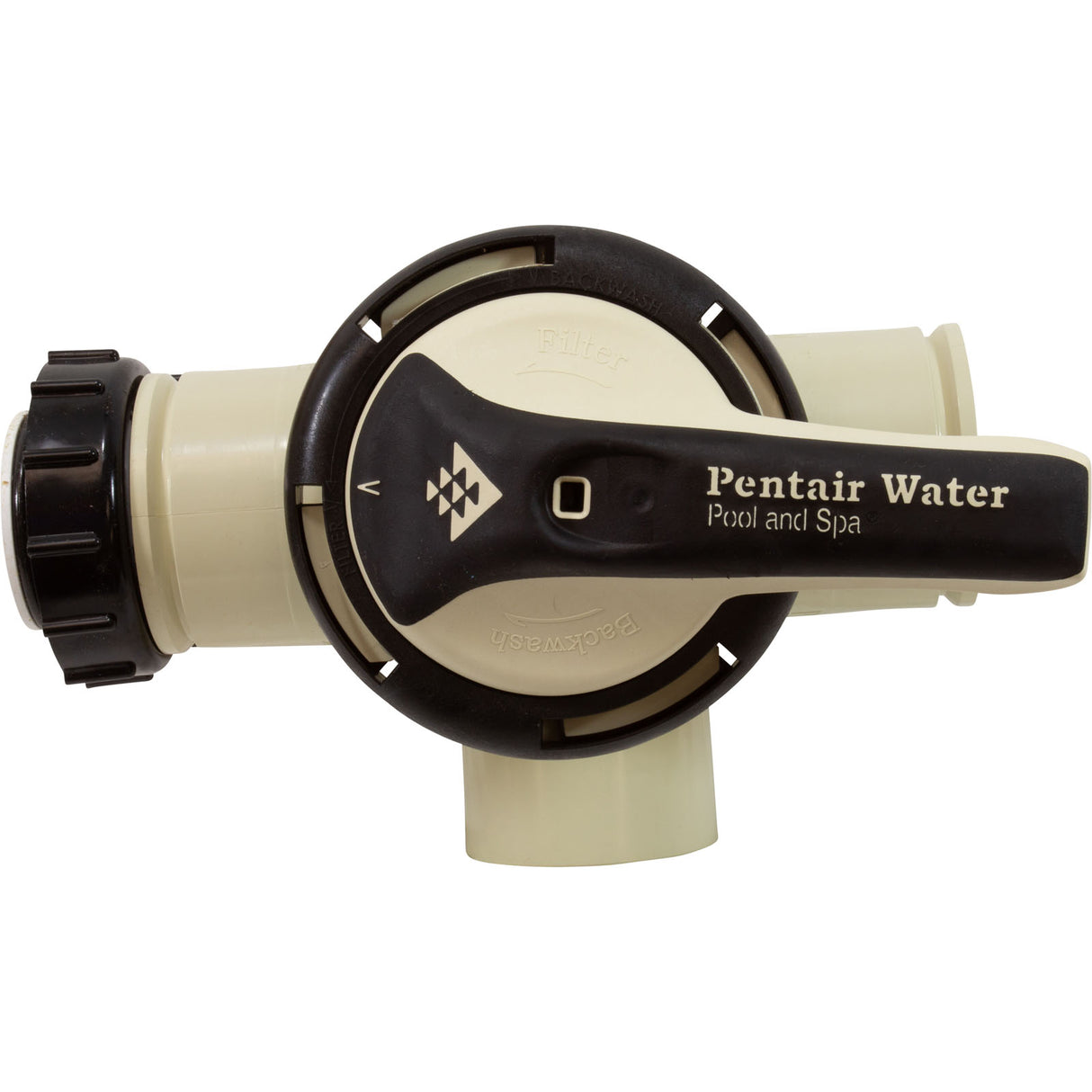 Backwash Valve, Pentair FullFloXF, w/2" Unions, D.E. : 263081 - Pentair - 788379852962 - PartsForSpas.com