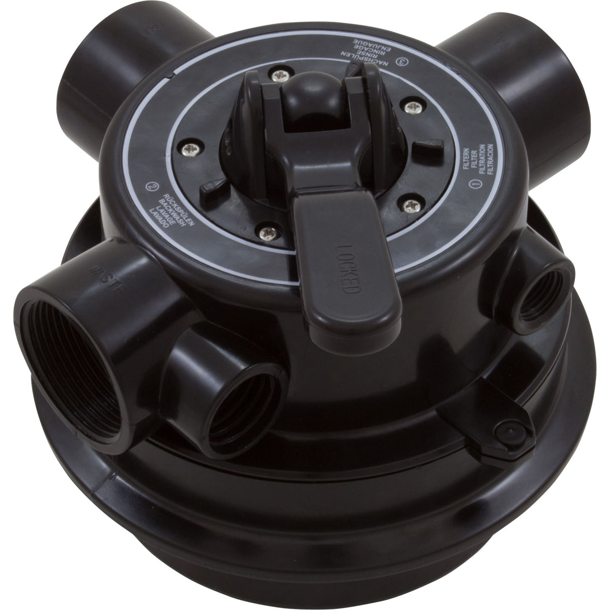 MPV, Hayward VL Series, 1-1/2"fpt, 4 Position, Top Mount : VLX4003A - Hayward Pool Products - 0610377139410 - PartsForSpas.com