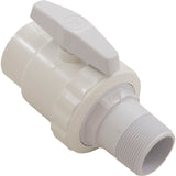Ball Valve, Hayward Trim Line 2-Way, 1.5" MPT x 1.5" Slip : SP0723S - Hayward - 0610377045001 - PartsForSpas.com