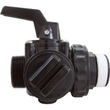 Ball Valve, Hayward Deluxe 3-Way, 1-1/2"mpt : SP0727 - Hayward - 0610377045100 - PartsForSpas.com