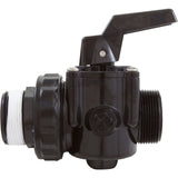 Ball Valve, Hayward Deluxe 3-Way, 1-1/2"mpt : SP0727 - Hayward - 0610377045100 - PartsForSpas.com