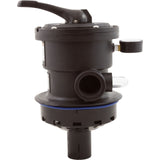 Multiport Valve, Hayward SP0714T, 1-1/2" Top Mount, 6 Pos : SP0714T - Hayward - 0610377472401 - PartsForSpas.com