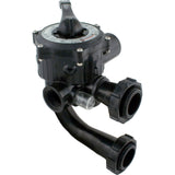 Multiport Valve, Hayward SP0710X62, 1-1/2", 6 Pos, w/Gauge : SP0710X62 - Hayward - 0610377044578 - PartsForSpas.com