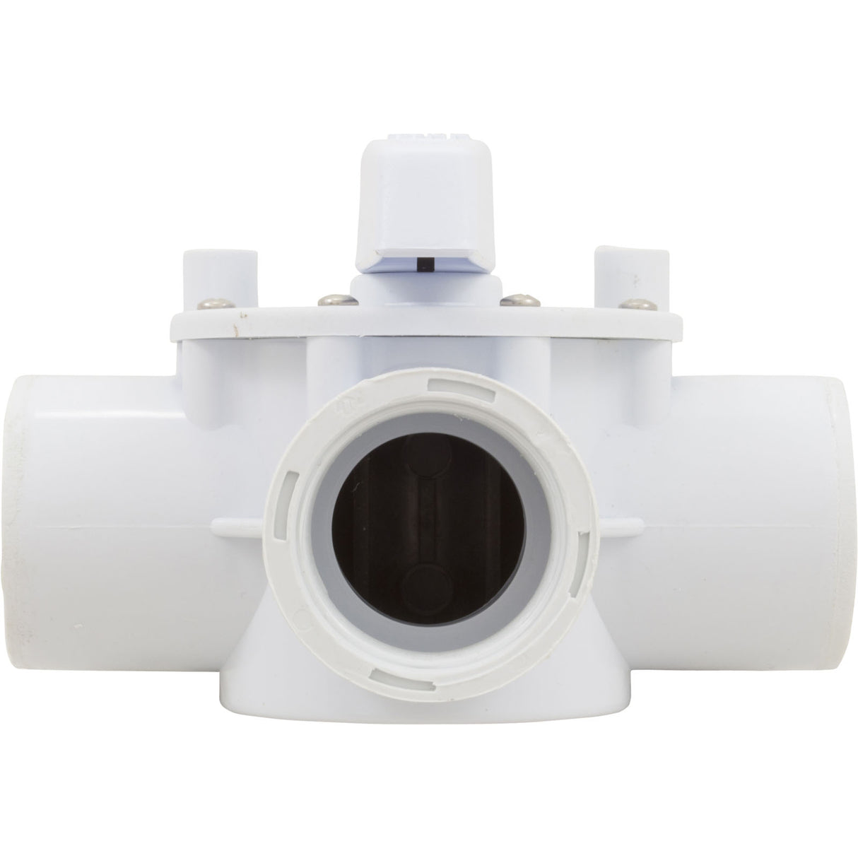 Diverter Valve, Olympic, 1-1/2"fpt, 3-Way, White : AFT100T - Champlain Plastics - 063741240104 - PartsForSpas.com