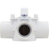 Diverter Valve, Olympic, 1-1/2"fpt, 3-Way, White : AFT100T - Champlain Plastics - 063741240104 - PartsForSpas.com