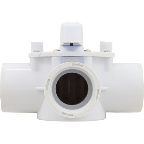 Diverter Valve, Olympic, 1-1/2"fpt, 3-Way, White : AFT100T - Champlain Plastics - 063741240104 - PartsForSpas.com