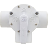 Diverter Valve, Olympic, 1-1/2"fpt, 3-Way, White : AFT100T - Champlain Plastics - 063741240104 - PartsForSpas.com