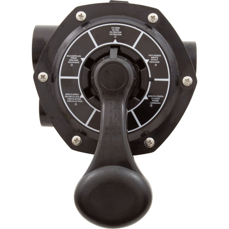 Multiport Valve, Raypak Protege, 6-Way, 1-1/2" : 018214F - Raypak - 840891043096 - PartsForSpas.com