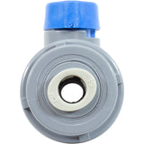 Ball Valve, Rola-Chem, Quick Connect, 1/4" Tubing x 1/4"mpt : 550054 - Rola-Chem/Paradise Industries - 757706002257 - PartsForSpas.com