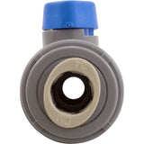 Ball Valve, Rola-Chem, Quick Connect, 3/8" Tubing x 1/4"mpt : 7125190 - Rola-Chem/Paradise Industries - 757706003049 - PartsForSpas.com