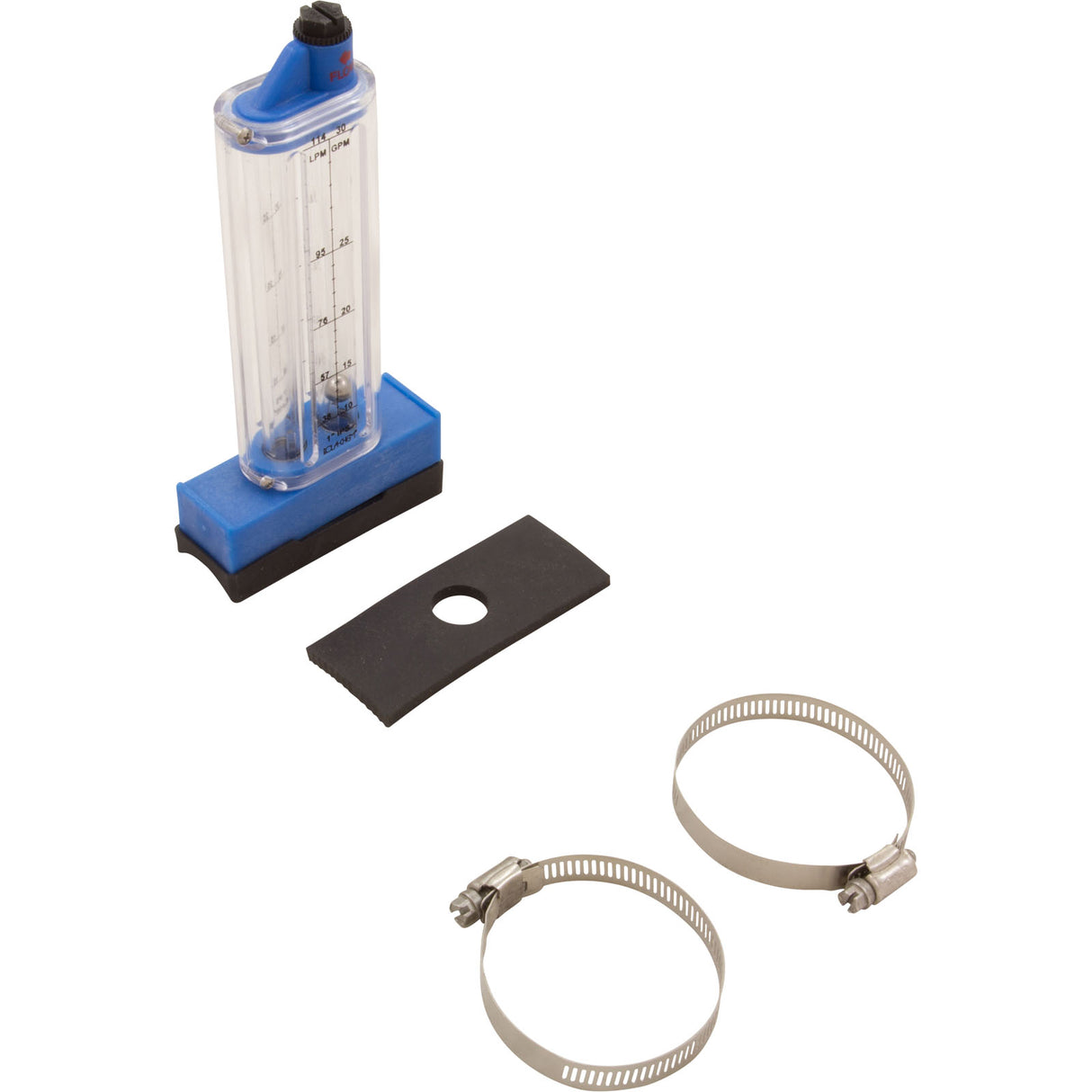 Flowmeter, Rola-Chem Top Mount, 1" PVC, 10-30 GPM : 570321T - Rola-Chem/Paradise Industries - 757706000529 - PartsForSpas.com