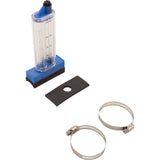 Flowmeter, Rola-Chem Top Mount, 1" PVC, 10-30 GPM : 570321T - Rola-Chem/Paradise Industries - 757706000529 - PartsForSpas.com