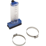 Flowmeter, Rola-Chem Top Mount, 1-1/2" PVC, 25-60 GPM : 570341T - Rola-Chem/Paradise Industries - 757706000611 - PartsForSpas.com