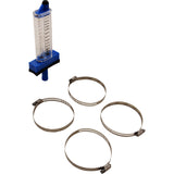 Flowmeter, Rola-Chem Top Mount, 6" PVC, 250-1050 GPM : 570391T - Rola-Chem/Paradise Industries - 757706000888 - PartsForSpas.com