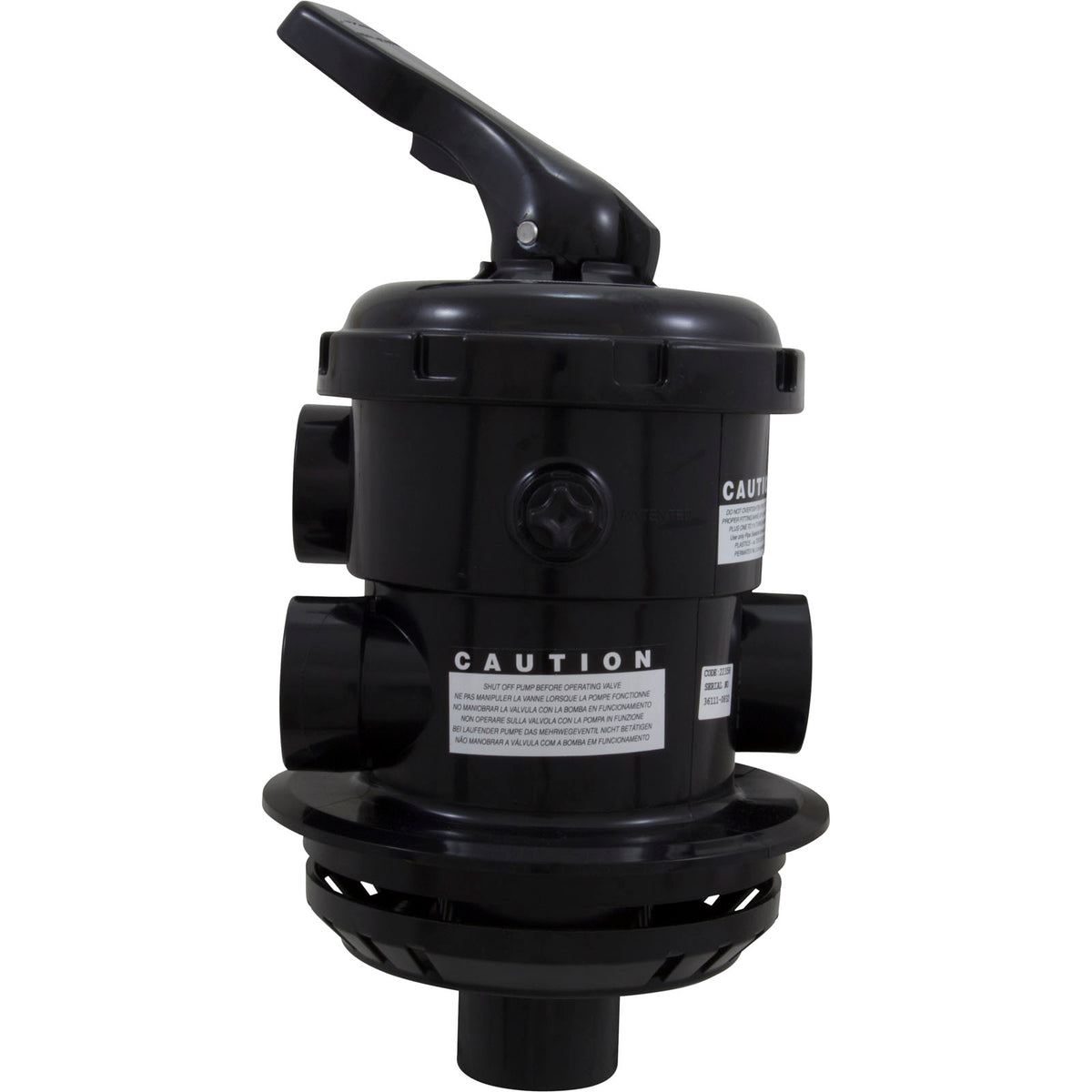 MPV, Astral, Sand Filter, 1-1/2", Top Mount, 6 Position : 22358