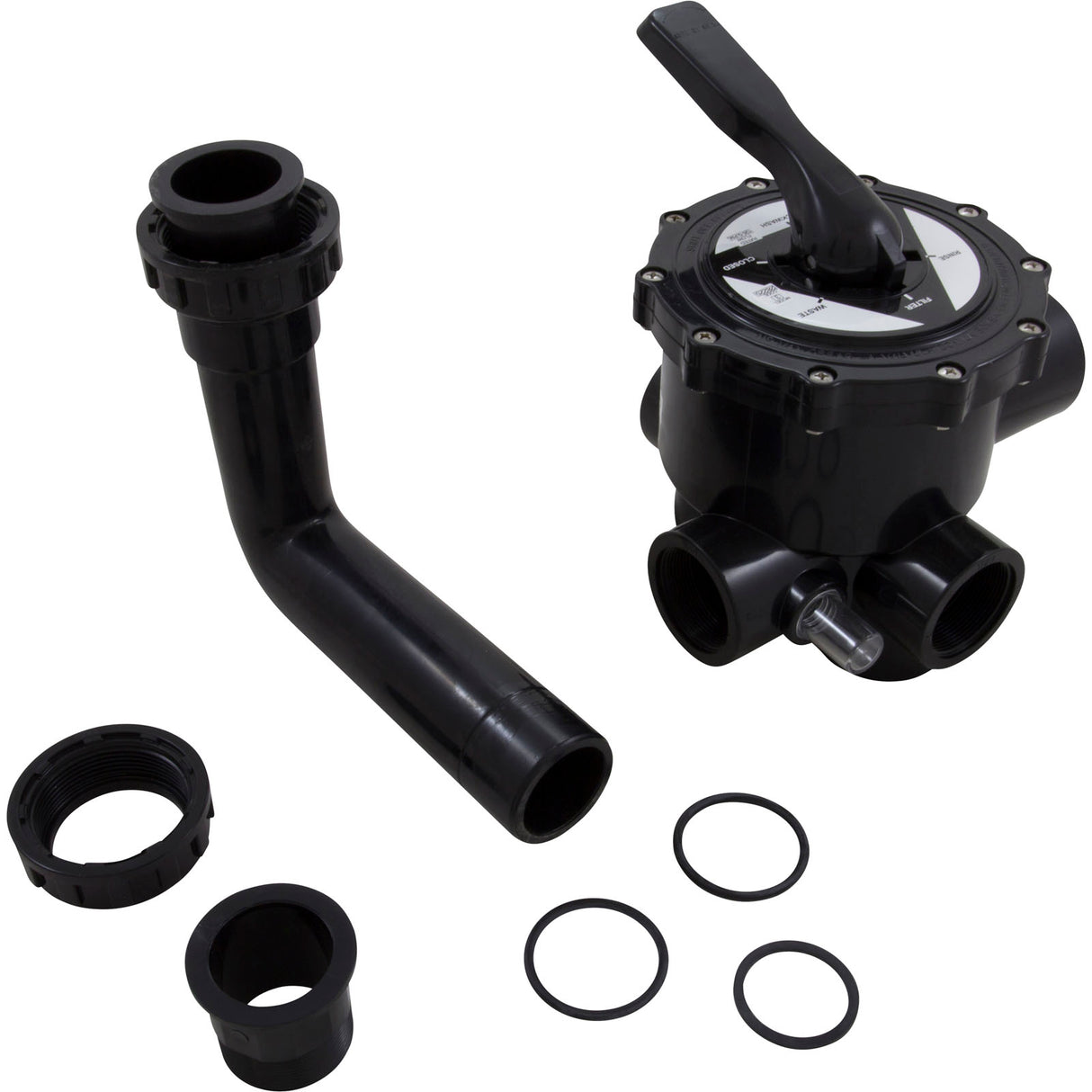 Multiport Valve, Astral, 2" Side-Mount, 6 Position : 28225 - Astral Products, Inc. - 842038232107 - PartsForSpas.com