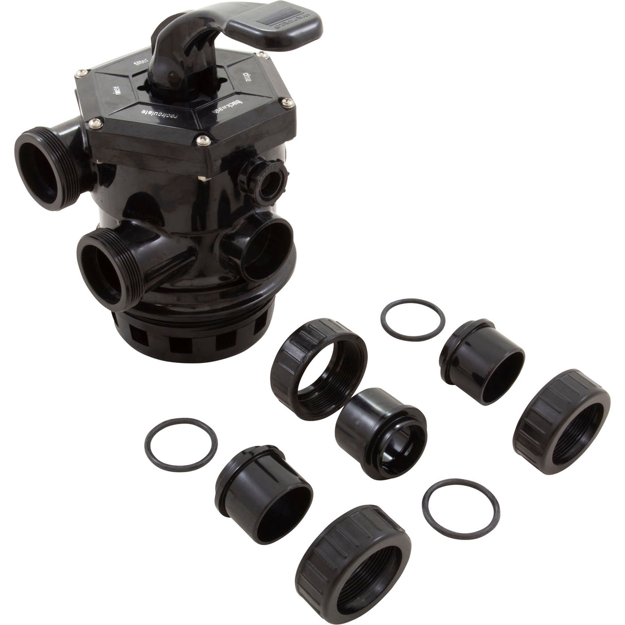 MPV, Waterco Micron Series Thd Top Mount Series, 1-1/2", 6 Pos : WC228042 - Waterco - WC228042 - PartsForSpas.com