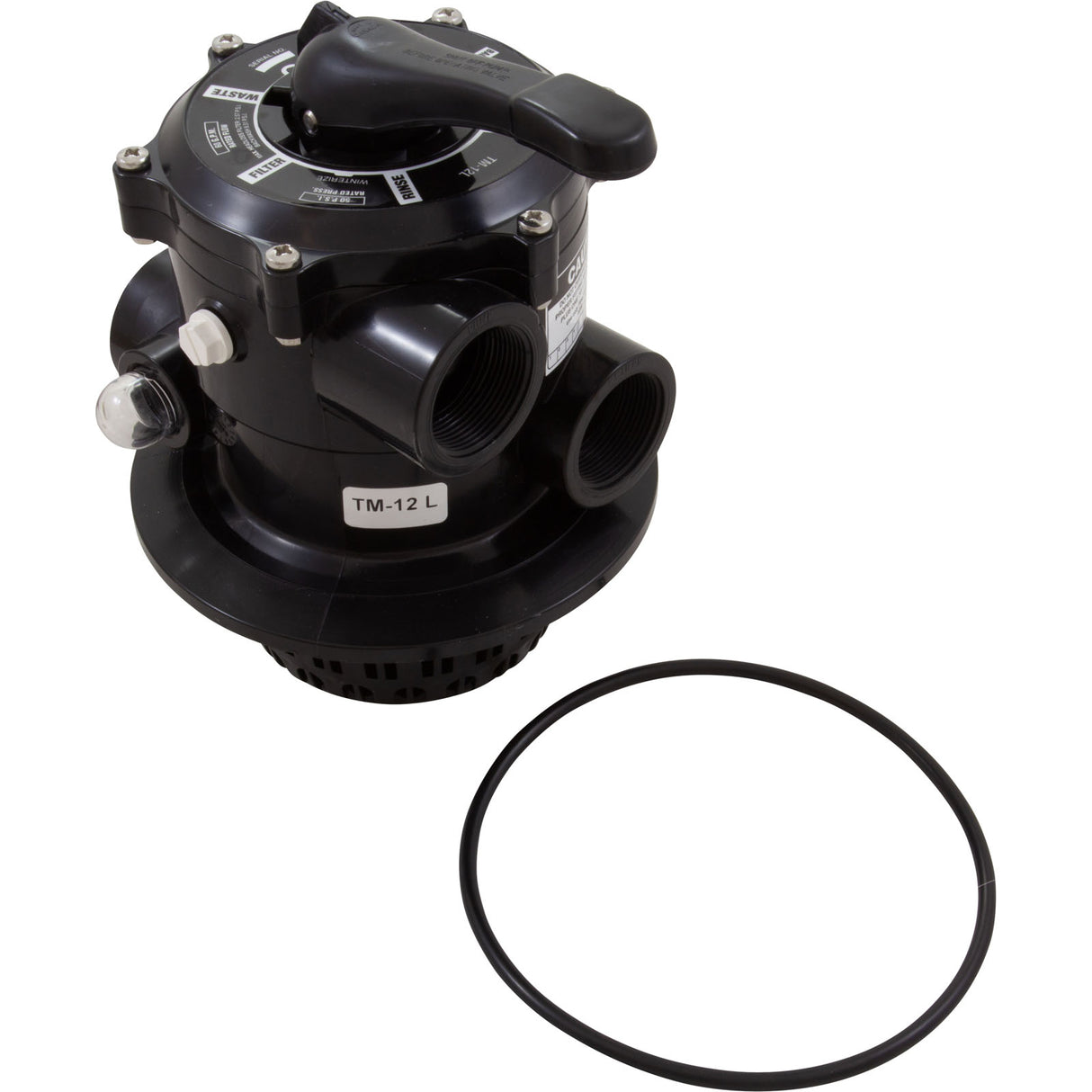 Multiport Valve, Praher TM-12-L, 1-1/2" Female Pipe Thread : TM-12-L - Praher Canada Ltd - 10885531001705 - PartsForSpas.com