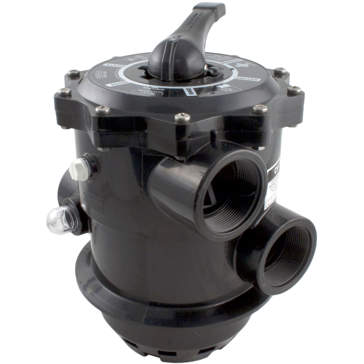 Multiport Valve, Praher TM-22-PB, 2" Female Pipe Thread : TM-22-PB - Praher Canada Ltd - 885531001651 - PartsForSpas.com