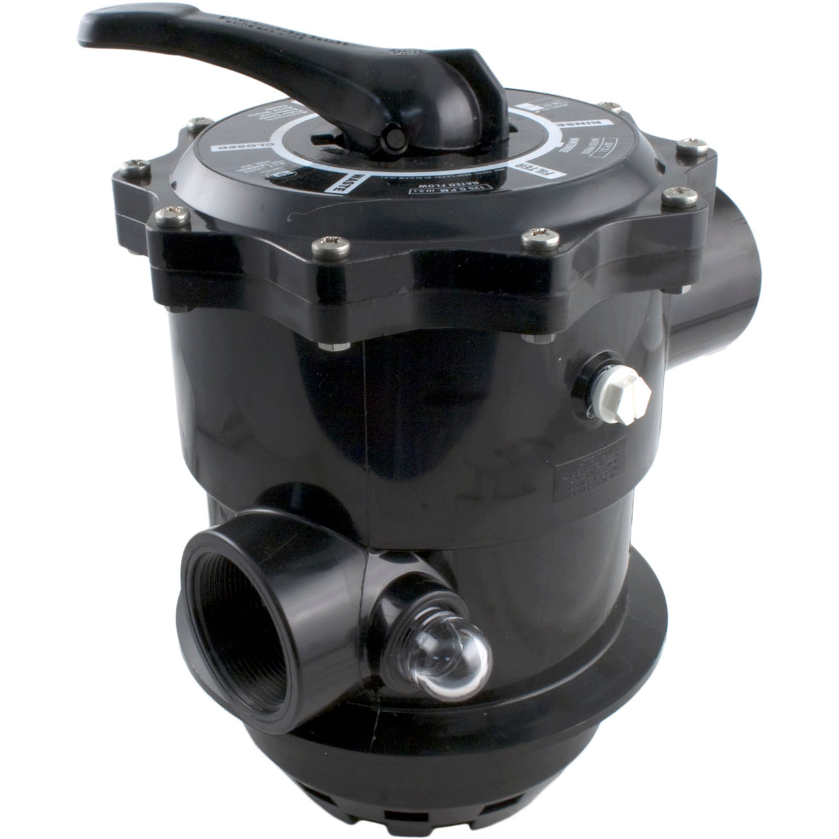Multiport Valve, Praher TM-22-PB, 2" Female Pipe Thread : TM-22-PB - Praher Canada Ltd - 885531001651 - PartsForSpas.com