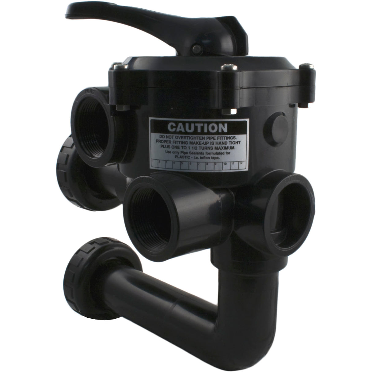 Multiport Valve, Praher SM1-HP3, 1-1/2", w/Hayward Plumbing : SM1-HP3 - Praher Canada Ltd - SM1-HP3 - PartsForSpas.com