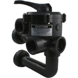 Multiport Valve, Praher SM1-HP3, 1-1/2", w/Hayward Plumbing : SM1-HP3 - Praher Canada Ltd - SM1-HP3 - PartsForSpas.com