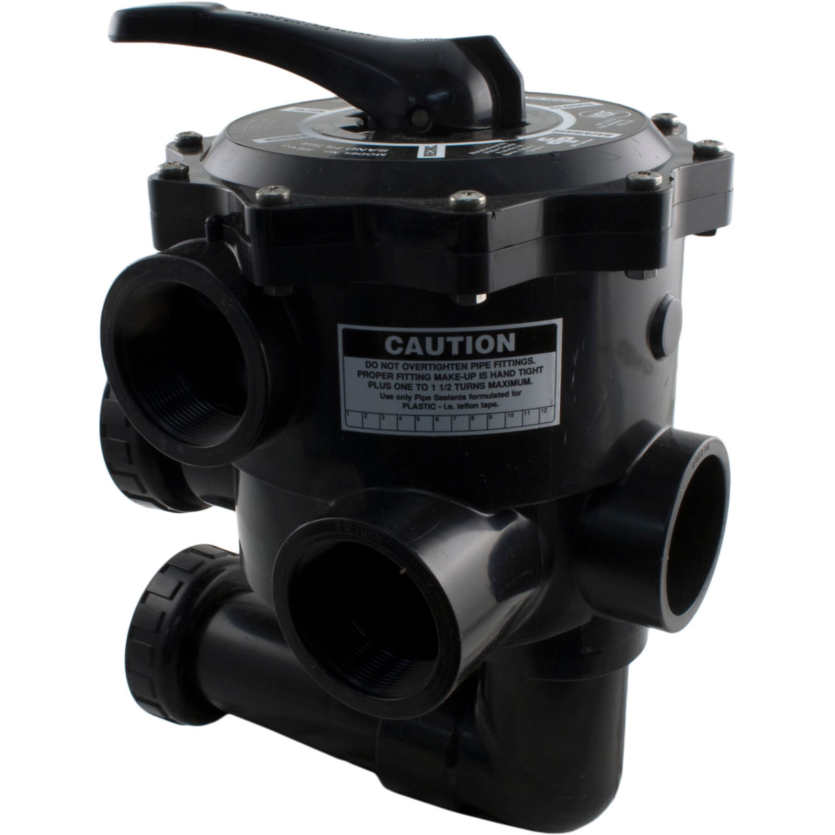 Multiport Valve, Praher SM2-HP3, 2", w/Hayward Plumbing : SM2-HP3 - Praher Canada Ltd - SM2-HP3 - PartsForSpas.com