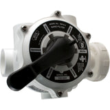 Multiport Valve, Praher SM1-PP3, 1-1/2", w/PacFab Plumbing : SM1-PP3 - Praher Canada Ltd - 885531001630 - PartsForSpas.com