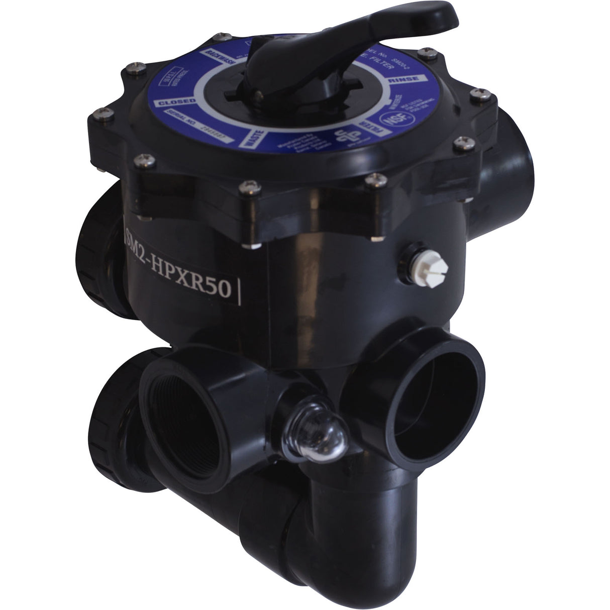 Multiport Valve, Praher SM2-HPXR50, 2", w/Hayward Plumbing : SM2-HPXR50 - Praher Canada Ltd - SM2-HPXR50 - PartsForSpas.com