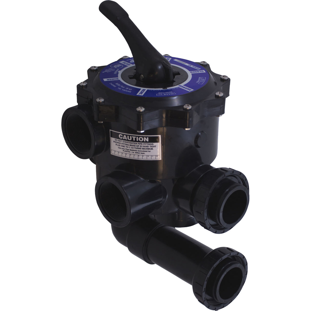Multiport Valve, Praher SM2-HPXR50, 2", w/Hayward Plumbing : SM2-HPXR50 - Praher Canada Ltd - SM2-HPXR50 - PartsForSpas.com
