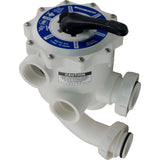 Multiport Valve, Praher SM2-PP2, 2", with PacFab Plumbing : SM2-PP2 - Praher Canada Ltd - 885531001647 - PartsForSpas.com