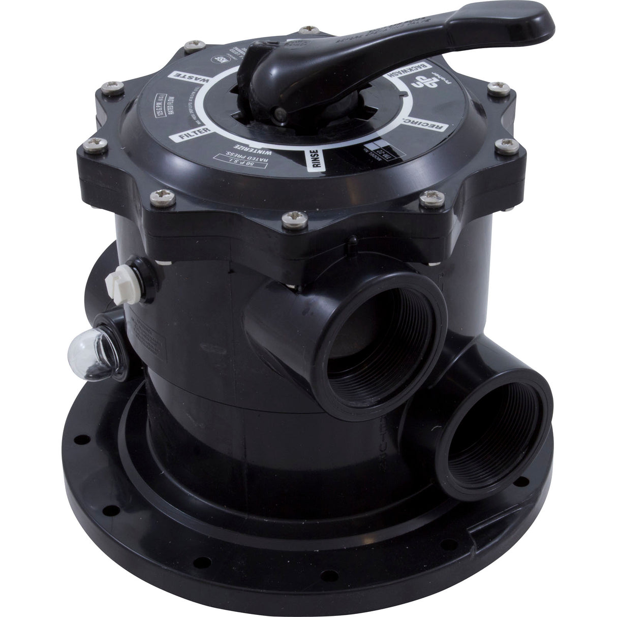 Multiport Valve, Praher TM-22-LA, 2" Female Pipe Thread : TM-22-LA - Praher Canada Ltd - TM-22-LA - PartsForSpas.com