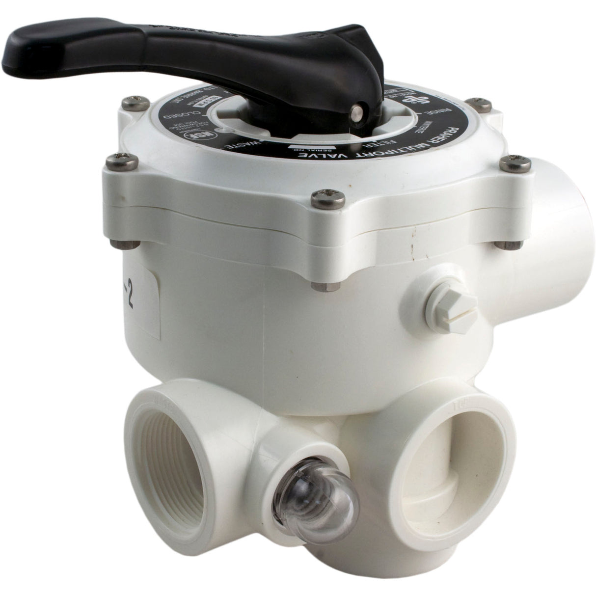 Multiport Valve, Praher SM-10-2, 1-1/2" Female Pipe Thread : SM-10-2 - Praher Canada Ltd - SM-10-2 - PartsForSpas.com