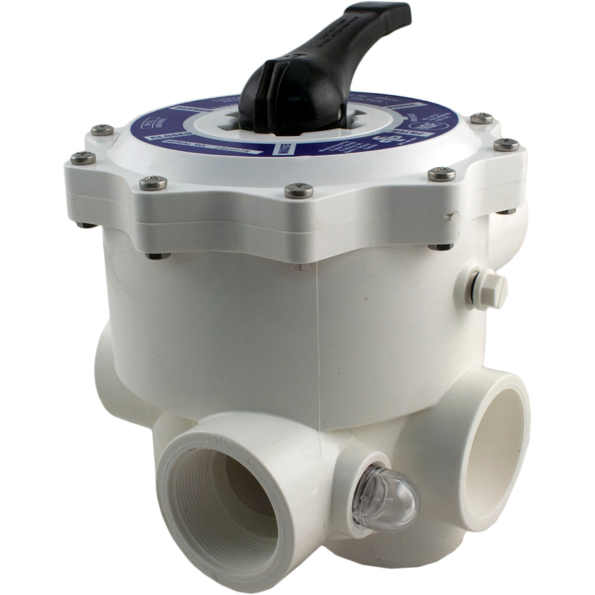 Multiport Valve, Praher SM-20-2, 2" FPT, D.E. : SM-20-2 - Praher Canada Ltd - SM-20-2 - PartsForSpas.com