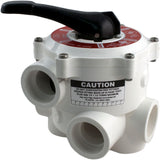Multiport Valve, Praher SM-10-A0S, 1-1/2" Slip : SM-10-AOS - Praher Canada Ltd - SM-10-AOS - PartsForSpas.com