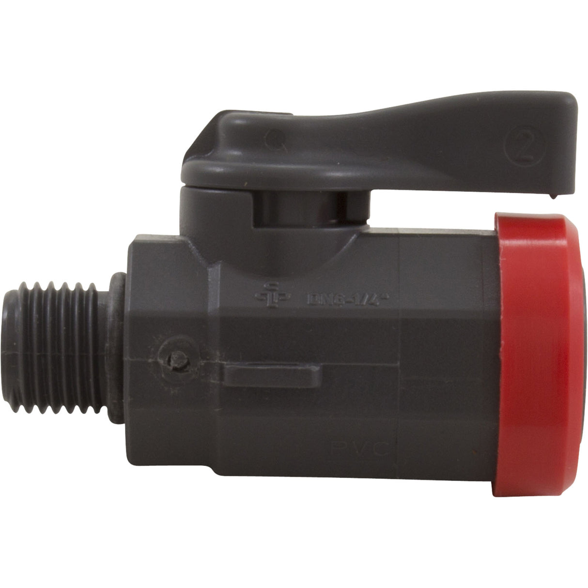 Ball Valve, Praher, 1/4"mpt x 1/4"fpt, Without Fittings : LC-PV - Praher - 88553100056 - PartsForSpas.com
