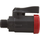 Ball Valve, Praher, 1/4"mpt x 1/4"fpt, Without Fittings : LC-PV - Praher - 88553100056 - PartsForSpas.com