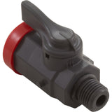 Ball Valve, Praher, 1/4"mpt x 1/4"fpt, Without Fittings : LC-PV - Praher - 88553100056 - PartsForSpas.com