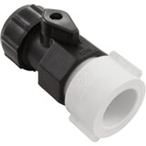 Drain Valve, Waterway, 1/2" Slip x Garden Hose : 400-2060 - Waterway Plastics - 806105081032 - PartsForSpas.com
