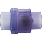 Check Valve, WW, 2" Spigot x 2" Spigot, 1/4 lb, Spring, Air : 600-8160