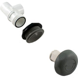 On/Off Valve, Waterway, 1" Slip x 1" Slip, Single Port, Gray : 600-4367 - Waterway Plastics - 806105102546 - PartsForSpas.com