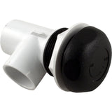 On/Off Valve, Waterway, 1"s x 1"s, Single Port, Black : 600-4361 - Waterway Plastics - 806105102539 - PartsForSpas.com