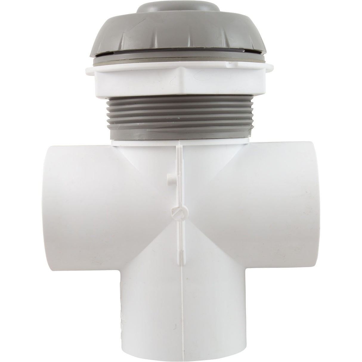 Diverter Valve, WW, 2", 2 Port, Top Mount, Notched, Gray : 600-3067 - Waterway Plastics - 806105102089 - PartsForSpas.com