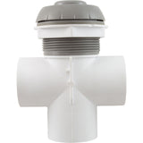 Diverter Valve, WW, 2", 2 Port, Top Mount, Notched, Gray : 600-3067 - Waterway Plastics - 806105102089 - PartsForSpas.com
