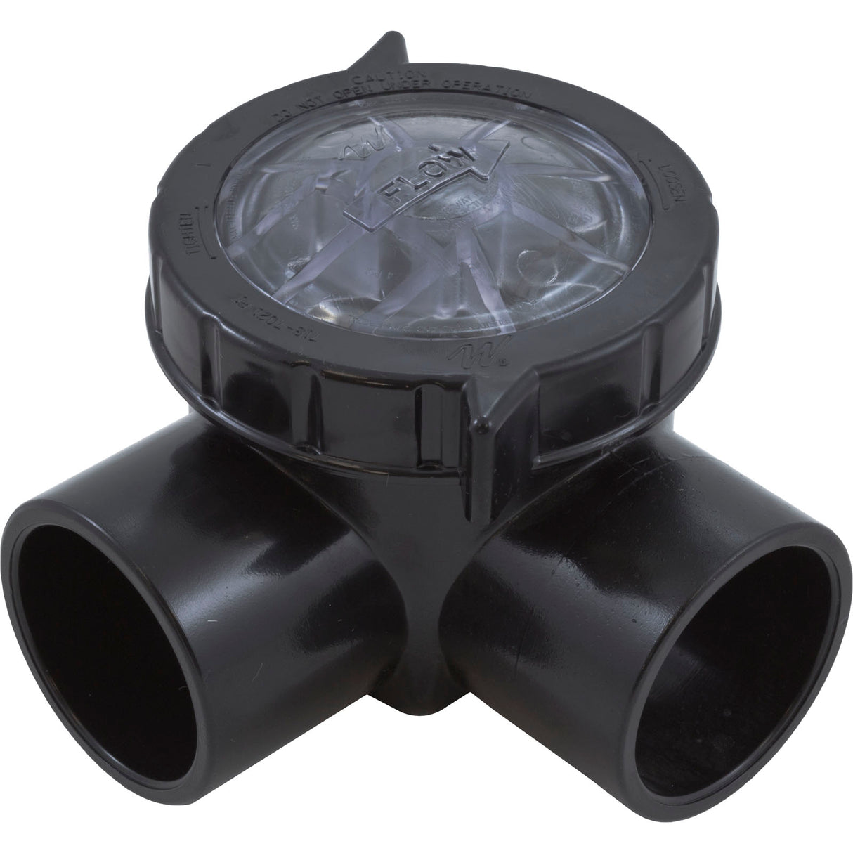 Check Valve, Waterway, 2" Slip or 2-1/2" Spigot, 90 deg Body : 600-7000 - Waterway Plastics - 806105102683 - PartsForSpas.com