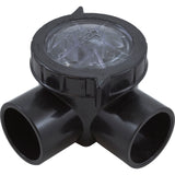 Check Valve, Waterway, 2" Slip or 2-1/2" Spigot, 90 deg Body : 600-7000 - Waterway Plastics - 806105102683 - PartsForSpas.com