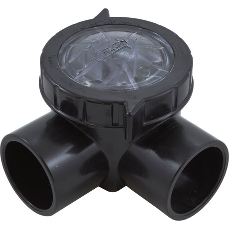 Check Valve, Waterway, 2" Slip or 2-1/2" Spigot, 90 deg Body : 600-7000 - Waterway Plastics - 806105102683 - PartsForSpas.com
