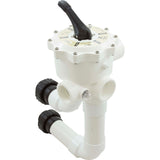 Multiport Valve, Waterway Side Mount, 2"fpt, w/Unions : WVD001 - Waterway Plastics - 806105207142 - PartsForSpas.com