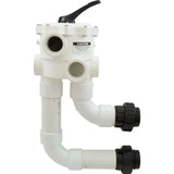 Multiport Valve, Waterway Side Mount, 2"fpt, w/Unions : WVD001 - Waterway Plastics - 806105207142 - PartsForSpas.com