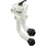 Multiport Valve, Waterway Side Mount, 2"fpt, w/Unions : WVD001 - Waterway Plastics - 806105207142 - PartsForSpas.com